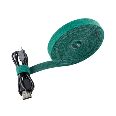 Gambar Maxbuilt Strap Pengikat Tanaman 5 Meter x 1.2 cm - Hijau
