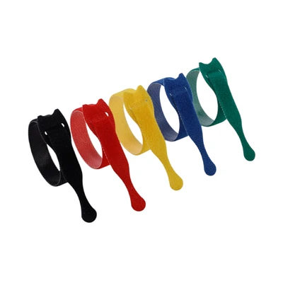 Gambar Maxbuilt Strap Pengikat Kabel Reusable Serbaguna Set 5 pcs - Mix