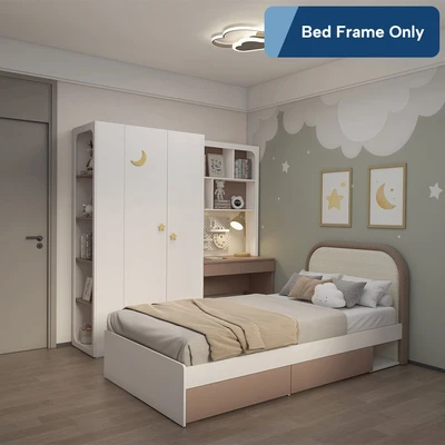 Gambar Informa 100x200 cm Iora Set Kamar Tidur Anak - Cokelat