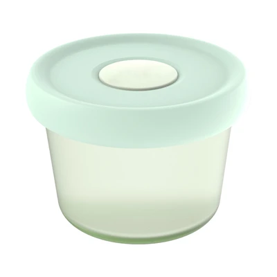 Gambar Little Giggles Sinya Wadah Makanan Anak Silikon - Hijau