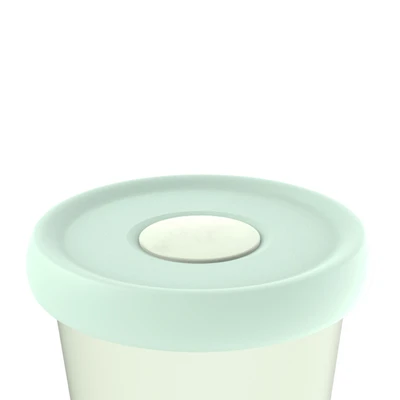 Gambar Little Giggles Sinya Wadah Makanan Anak Silikon - Hijau