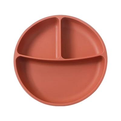 Gambar Little Giggles Sinya Set 5 Pcs Perlengkapan Makan Anak Silikon - Merah