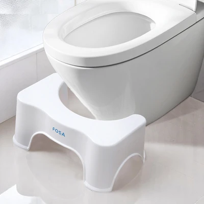Gambar Fosa Bangku Pijak Toilet - Putih