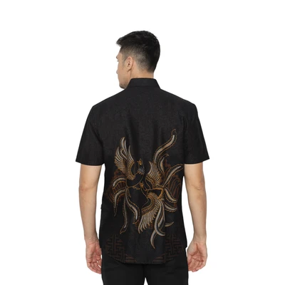 Gambar Aksa Ukuran XL Kemeja Batik Pria Kazu