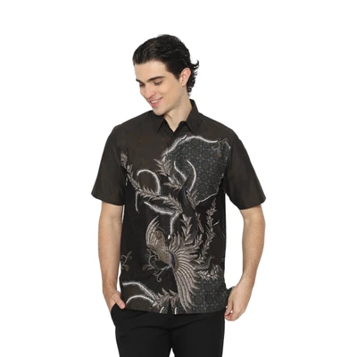 Gambar Aksa Ukuran XL Kemeja Batik Pria Kemal
