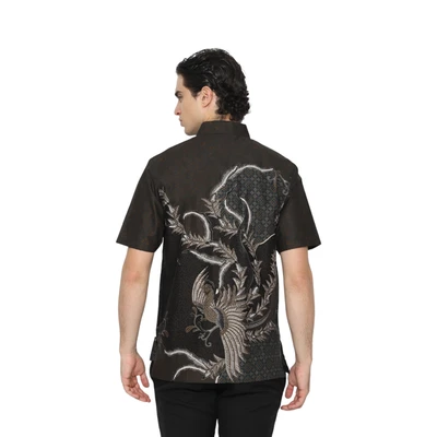 Gambar Aksa Ukuran XXL Kemeja Batik Pria Kemal