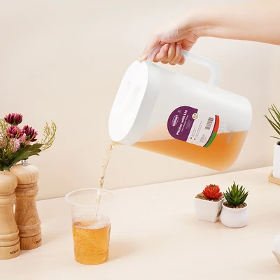 Gambar Culinart Ovalia Teko Minum Dengan Tutup 2.4 Liter Transparan