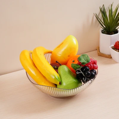 Gambar Culinart Kirsha Mangkuk Saji Buah Plastik Pet 20.5 cm Transparan