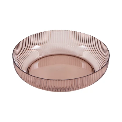 Gambar Culinart Kirsha Mangkuk Saji Buah Plastik Pet 20.5 cm - Hitam
