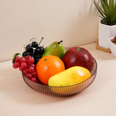 Gambar Culinart Kirsha Mangkuk Saji Buah Plastik Pet 20.5 cm - Hitam