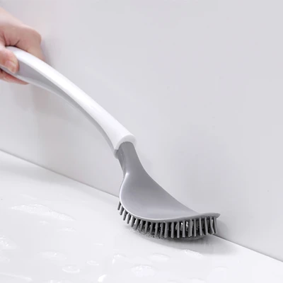 Gambar Stora Sikat Toilet Dengan Wadah - Putih/Abu-Abu
