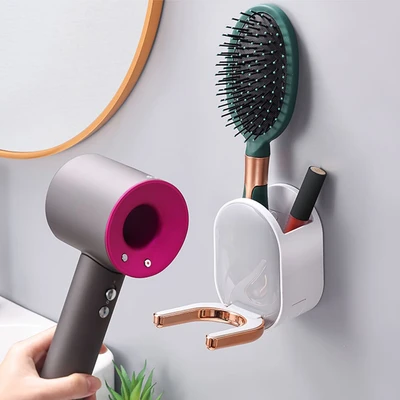 Gambar Stora Holder Hair Dryer - Abu-Abu