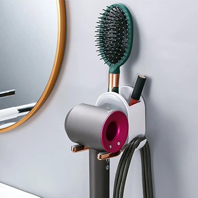 Gambar Stora Holder Hair Dryer - Abu-Abu