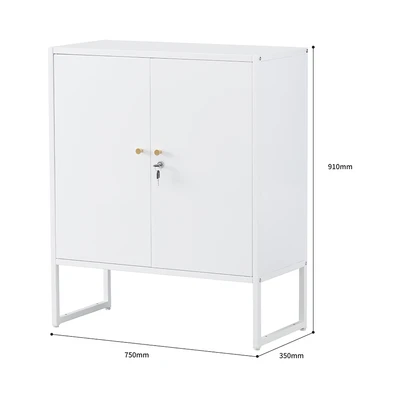 Gambar Stora Fusion Kabinet 2 Pintu - Putih