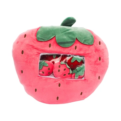 Gambar Pretty Missy Bantal Plush Strawberry - Pink