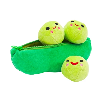 Gambar Pretty Missy Bantal Plush Edamame 25 Cm - Hijau