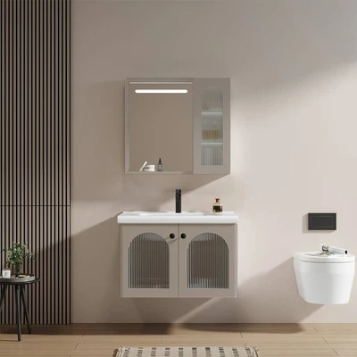 Gambar Informa Dulcia Kabinet Kamar Mandi - Cokelat Khaki