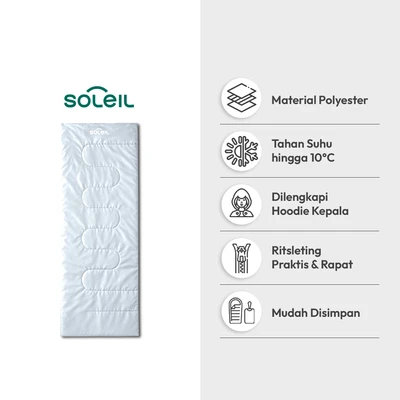 Gambar Soleil Kantung Tidur Envelope - Abu-Abu