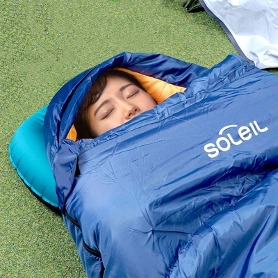 Gambar Soleil 350 Sleeping Bag Mummy - Biru
