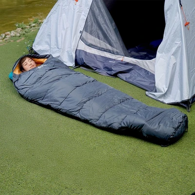 Gambar Soleil 350 Sleeping Bag Mummy - Hitam