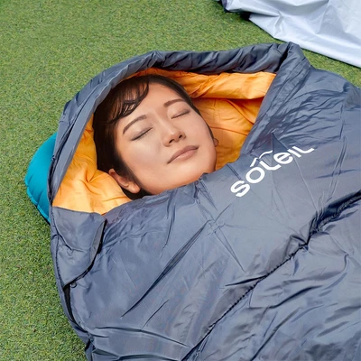 Gambar Soleil 350 Sleeping Bag Mummy - Hitam