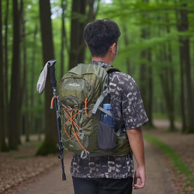 Gambar Soleil 28 Ltr Tas Ransel Carrier Kamping - Hijau