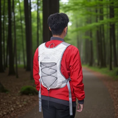 Gambar Soleil 12 Ltr Tas Ransel Carrier Kamping - Abu-Abu