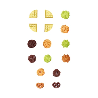 Gambar Pretty Missy Set 16 Pcs Waffle & Cookies Bakery - Mix