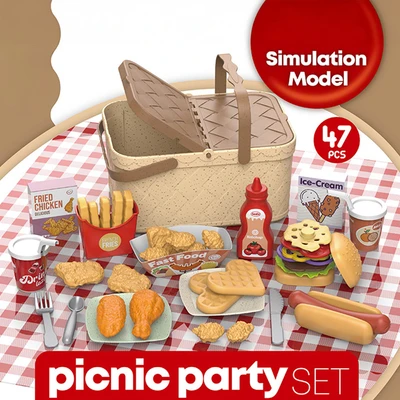 Gambar Pretty Missy Set Picnic Party Fast Food - Mix