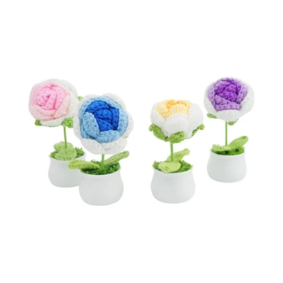 Gambar Pretty Missy Craft Crochet Rose Random