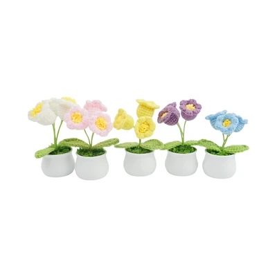 Gambar Pretty Missy Craft Bell Crochet Orchid Random