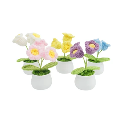 Gambar Pretty Missy Craft Bell Crochet Orchid Random
