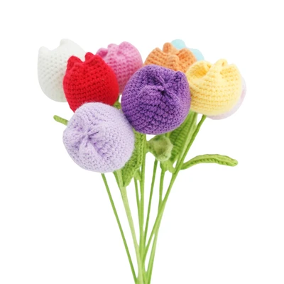 Gambar Pretty Missy Craft Crochet Tulip Random