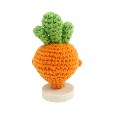 Gambar Pretty Missy Craft Postive Carrot Crochet - Oranye