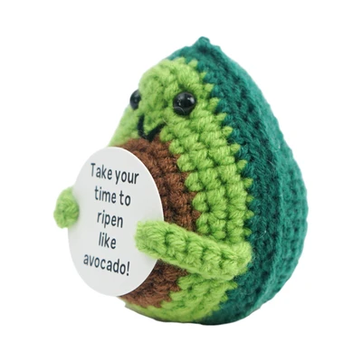 Gambar Pretty Missy Craft Postive Avocado Crochet - Hijau