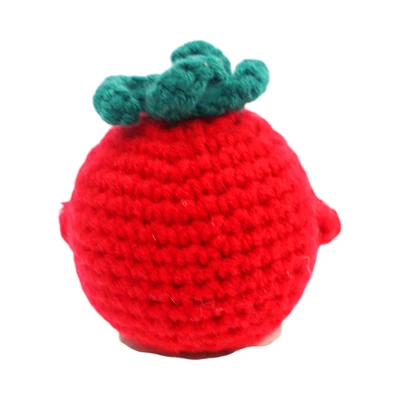 Gambar Pretty Missy Craft Postive Tomato Crochet - Merah