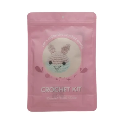 Gambar Pretty Missy Set Craft Diy Rabbit Crochet Kit Medium - Putih