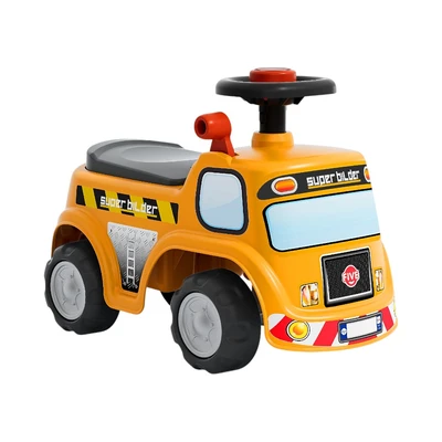 Gambar Little Giggles Xr Ride On Construction Truck - Kuning