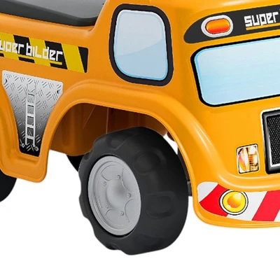 Gambar Little Giggles Xr Ride On Construction Truck - Kuning
