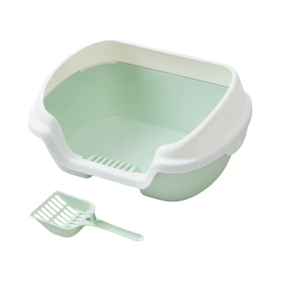 Gambar Paws N Tail 40x30x18 cm Toilet Kucing - Hijau
