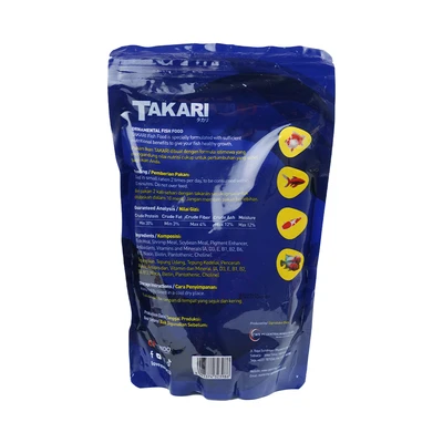 Gambar Takari Makanan Ikan Mix Floating 500 gr 2 mm