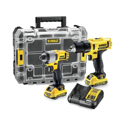 Gambar Dewalt Set Perkakas Cordless 12V DCK211D2T-B1 - Kuning/Hitam