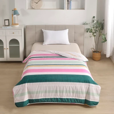 Gambar Informa 150x200 cm Bed Cover Seri Rolliwarp Print Stripes - Mix