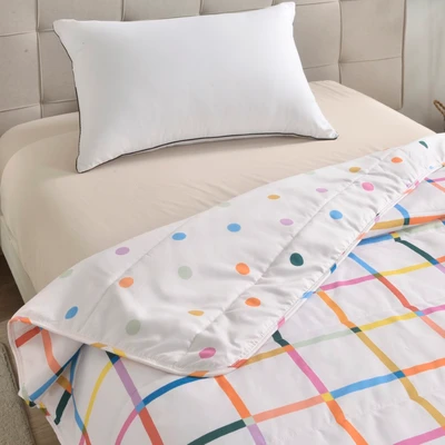 Gambar Informa 150x200 cm Bed Cover Seri Rolliwarp Print Square - Mix