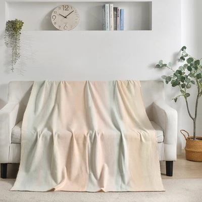 Gambar Informa 125x150 cm Selimut Polyester Throw Knit Serene Meadow - Mix