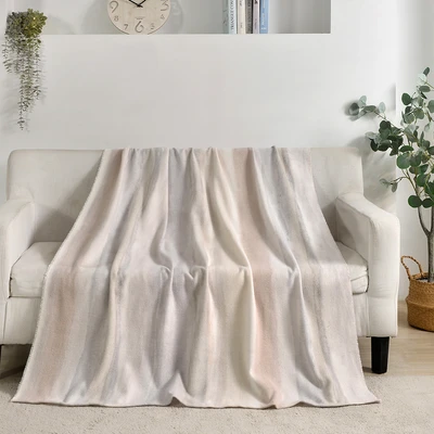 Gambar Informa 125x150 cm Selimut Polyester Throw Knit Serene Woodland - Mix