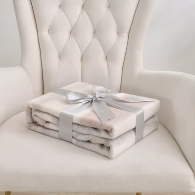 Gambar Informa 125x150 cm Selimut Polyester Throw Knit Serene Woodland - Mix