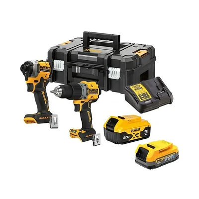 Gambar Dewalt Set Perkakas Cordless 20V DCK2050P1E1T-B1 - Kuning/Hitam
