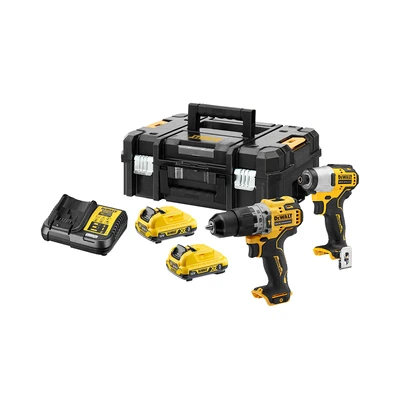 Gambar Dewalt Set Perkakas Cordless 12V DCK2111L2T-B1 - Kuning/Hitam
