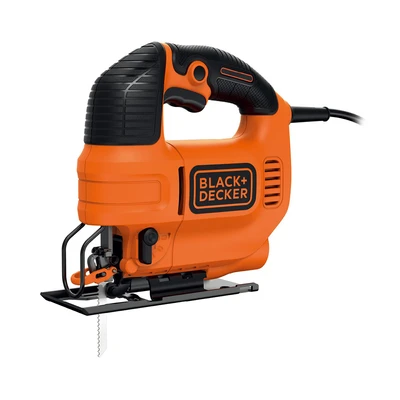 Gambar Black & Decker Mesin Gergaji Jigsaw 520 Watt - Oranye/Hitam